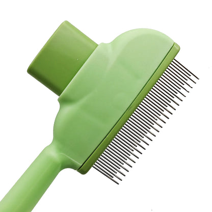 Self-Cleaning Pet Grooming Brush - Removes Loose Hair in Seconds