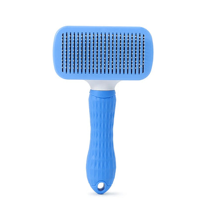Self-Cleaning Pet Grooming Brush - Removes Loose Hair in Seconds