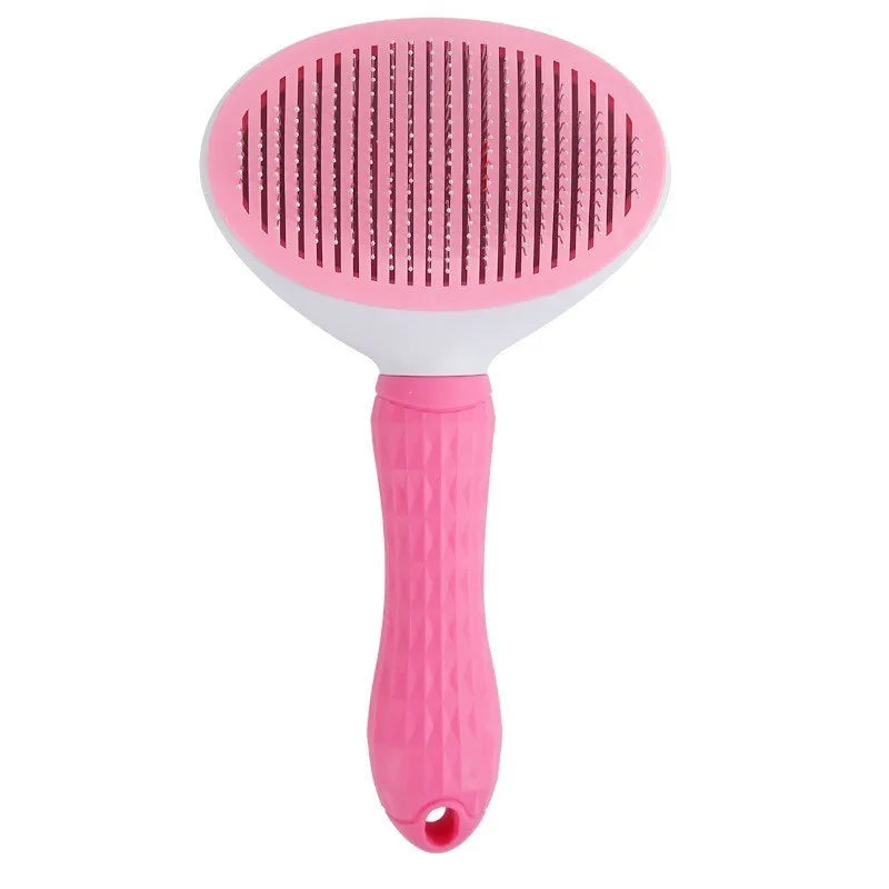 Self-Cleaning Pet Grooming Brush - Removes Loose Hair in Seconds