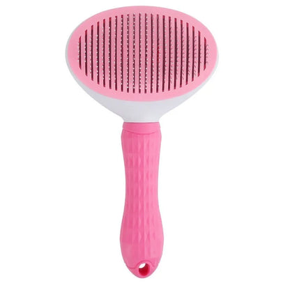 Self-Cleaning Pet Grooming Brush - Removes Loose Hair in Seconds