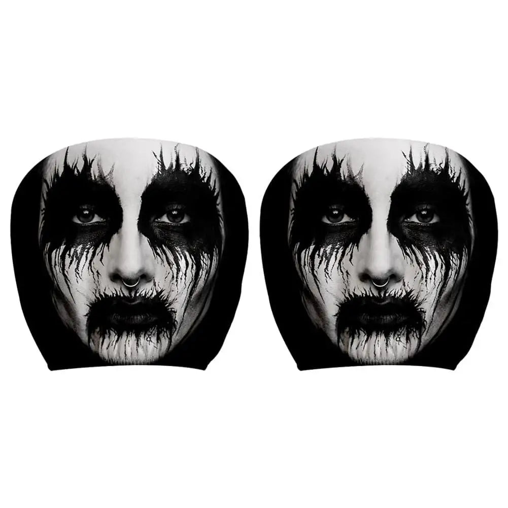 Creepy Halloween Car Headrest Cover