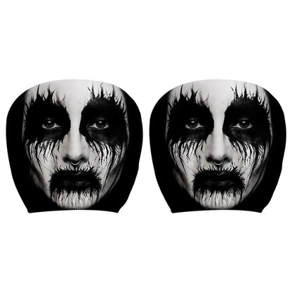 Creepy Halloween Car Headrest Cover