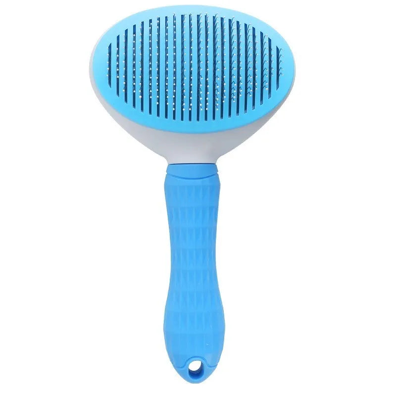 Self-Cleaning Pet Grooming Brush - Removes Loose Hair in Seconds