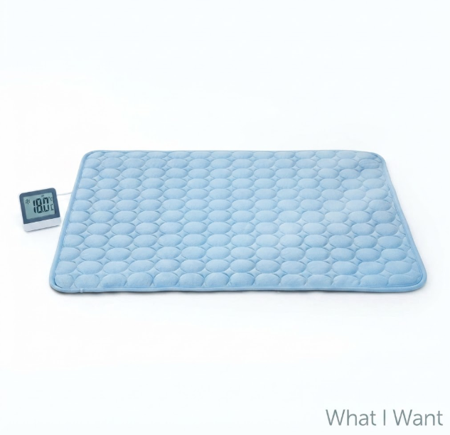 Cooling Pet Mat - Ice Silk Summer Bed for Dogs & Cats