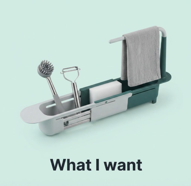 Telescopic Sink Rack