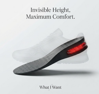 Height Booster Insoles — All-Day Comfort & Confidence (8+ Hour Wear)